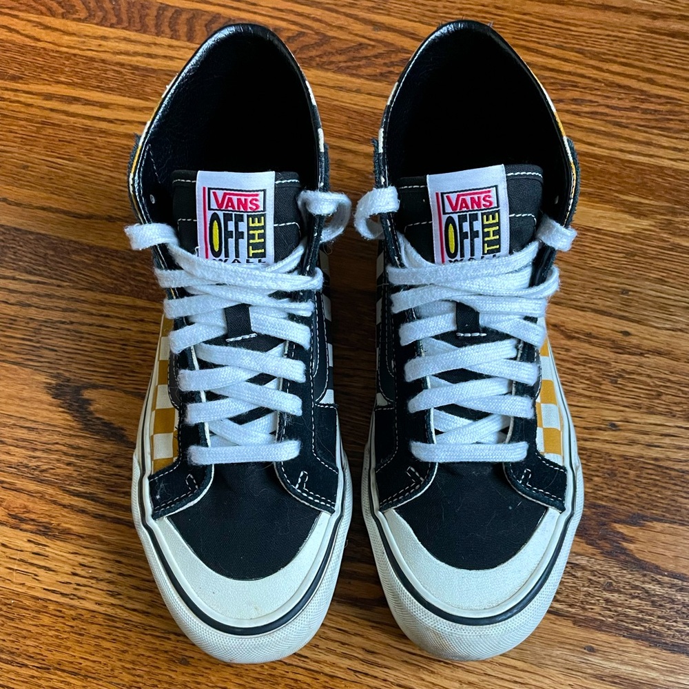 Vans Sk8-Hi 138 Decon SF Surf Checker Sneaker Urban Outfitter Exclusive 💛